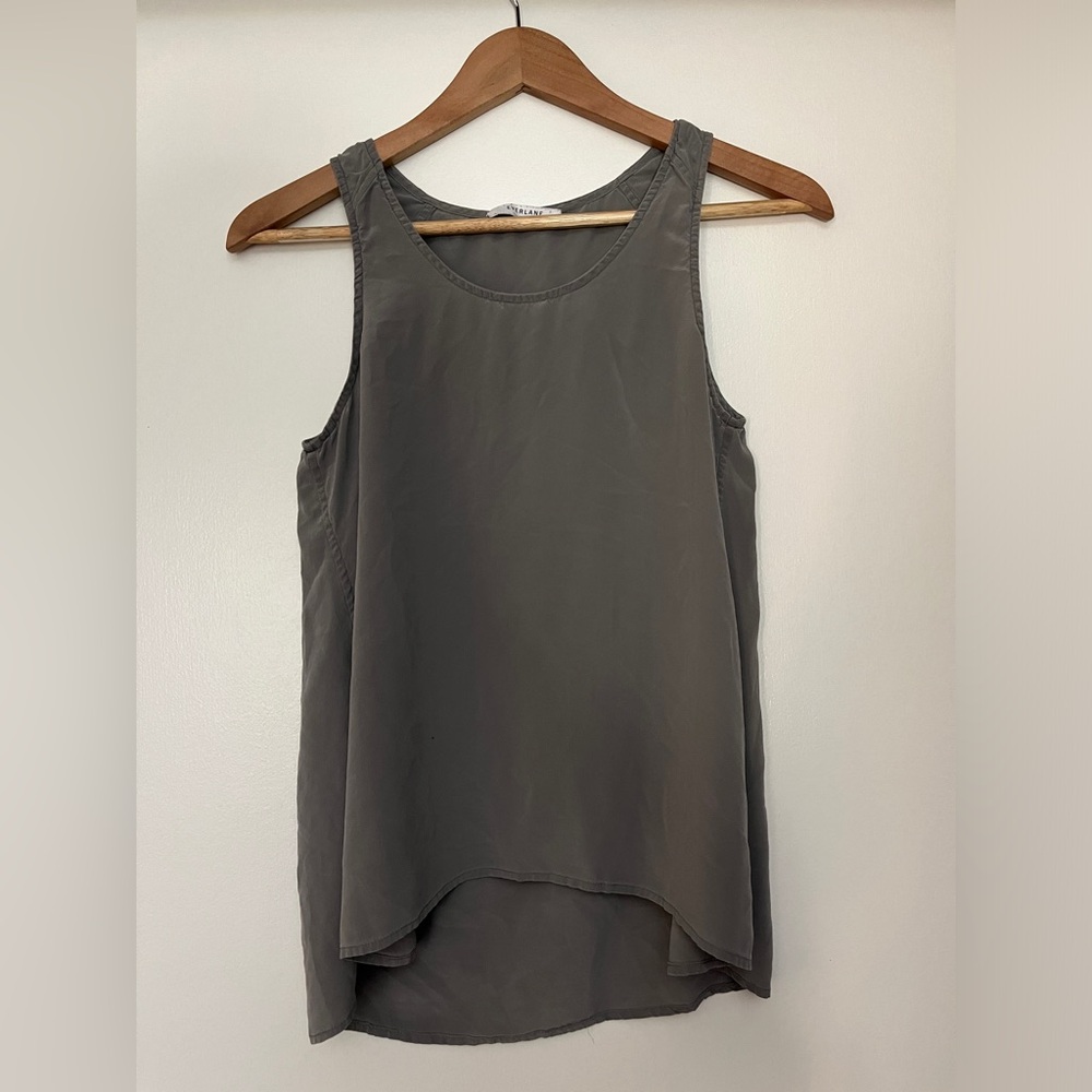 Everlane 100% silk tank top